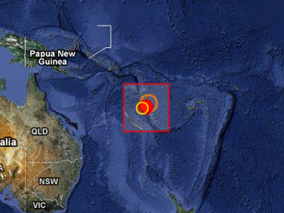 Σεισμός 6,6 Ρίχτερ στο αρχιπέλαγος Βανουάτου