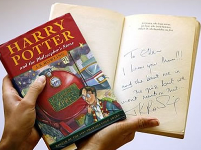 Μια περιουσία για σπάνιο βιβλίο του Χάρι Πότερ