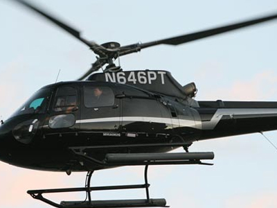 Της μόδας οι βόλτες με το ελικόπτερο