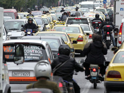 Κυκλοφοριακά προβλήματα σε Θεσσαλονίκη και Ελευσίνα