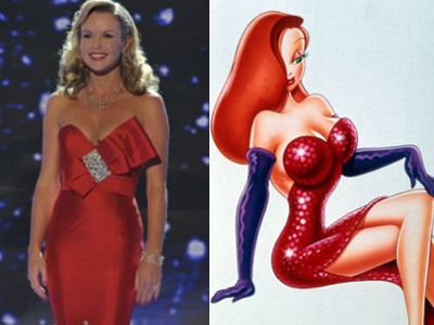 Η Amanda Holden και η… Jessica Rabbit