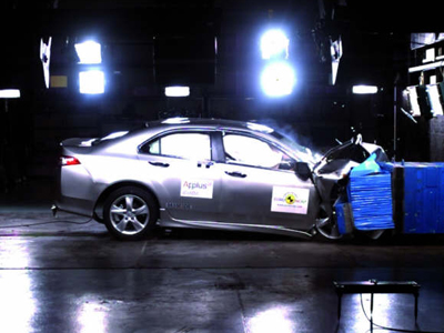 Το Honda Accord κατακτά την υψηλότερη συνολική βαθμολογία στο Crash Test του Euro NCAP
