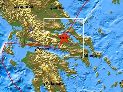 Σεισμική δόνηση 4 Ρίχτερ στην Αταλάντη