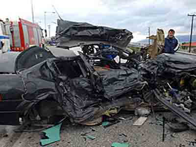 Δυο αδέλφια νεκρά σε τροχαίο στο Μεσολόγγι