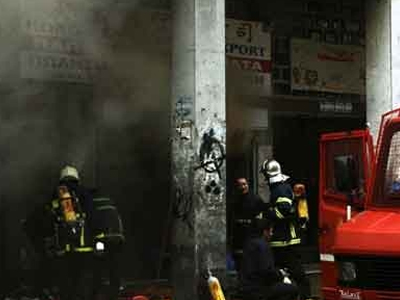 Πυρκαγιά σε χρωματοπωλείο στη Ζάκυνθο