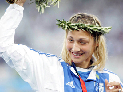 Ασημένιο μετάλλιο η Καραγιάννη!