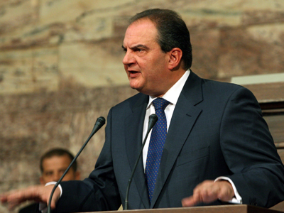 Ο Καραμανλής στην ΚΟ της ΝΔ