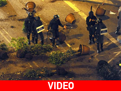 Συλλήψεις και τραυματισμοί στους πανηγυρισμούς  της Barcelona