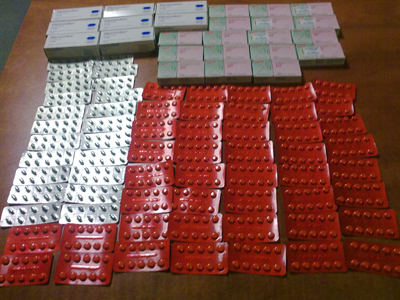 Συνελήφθη διακινητής με μεγάλη ποσότητα χαπιών