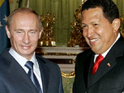 Τηλεφωνική επικοινωνία Putin- Ch&aacute;vez