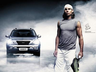 Rafael Nadal και Kia Sorento