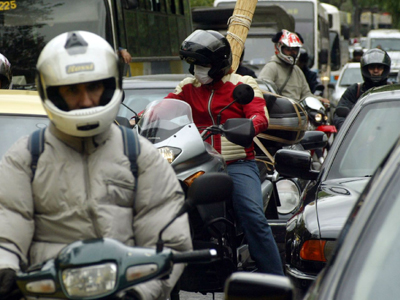 Έλεγχος καυσαερίων και στα δίκυκλα