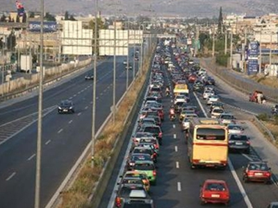 Αυξημένη κίνηση στις εθνικές οδούς