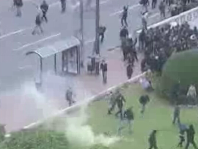 Επεισόδια στο κέντρο της Αθήνας