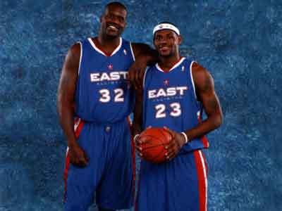 LeBron James: Ανυπομονώ να παίξουμε μαζί με τον Shaquille O’Neal