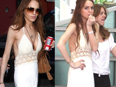 Σκιά του εαυτού της η Λίντσεϊ Λόχαν