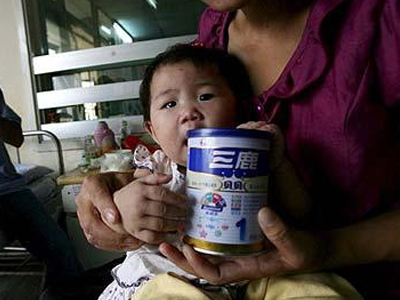 Και το γάλα σε υγρή μορφή μολυσμένο