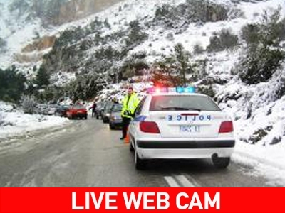 “Πολικές” θερμοκρασίες, με αλυσίδες η κυκλοφορία των οχημάτων