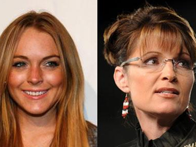 Έξαλλη η Λόχαν με την Σάρα Πέιλιν