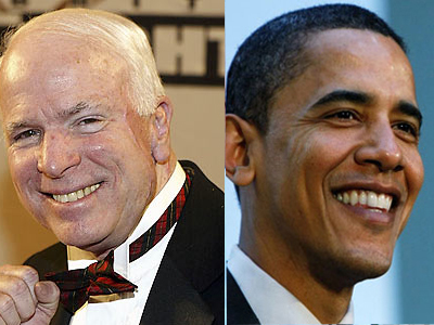 “Στήθος με στήθος” Ομπάμα – Μακέιν