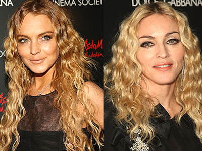 Οι ”δίδυμες” Μαντόνα και Λίντσεϊ