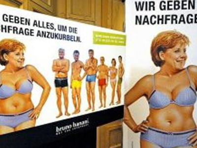 «Τρέλανε» το Βερολίνο η «Μέρκελ» με τα εσώρουχα