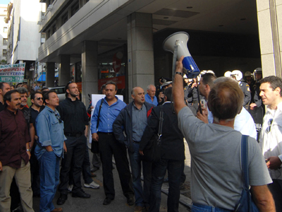 Κινητοποιήσεις των εργαζομένων στο μετρό Θεσσαλονίκης