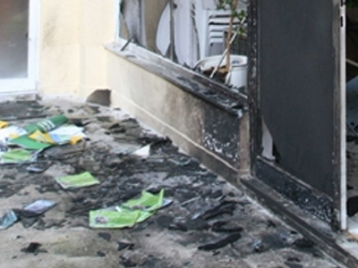 Επίθεση με μολότοφ στο Γαλλικό Ινστιτούτο