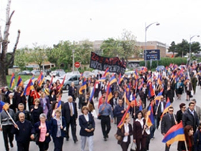 Κορυφώθηκαν οι εκδηλώσεις για τη γενοκτονία των Αρμενίων