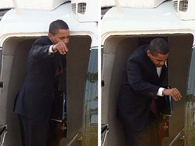 Ομπάμα … ο γκαφατζής