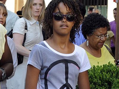 Το φιλειρηνικό μήνυμα της δεσποινίδας Obama