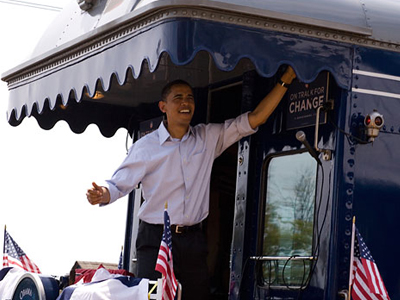 Ξεκίνησε το ταξίδι του Ομπάμα προς την Ουάσινγκτον