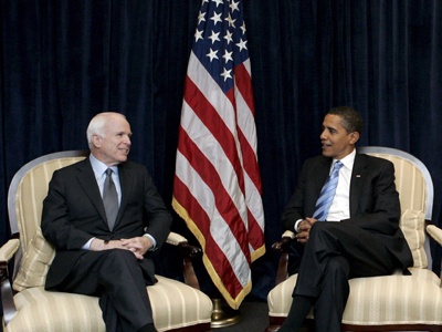 Συνάντηση Ομπάμα – Μακέιν