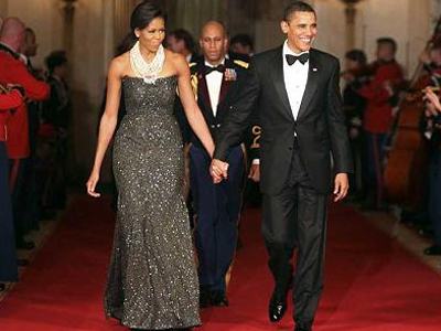 Η λαμπερή δεξίωση των Ομπάμα στους κυβερνήτες