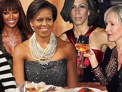 Δείπνο διασημοτήτων με κεντρικό πρόσωπο τη Μισέλ Ομπάμα