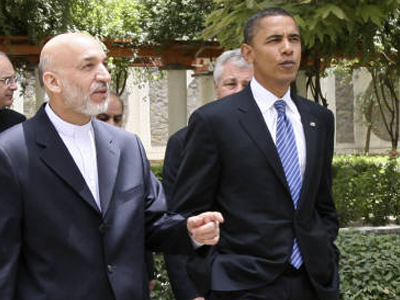 Συνάντηση Ομπάμα – Καρζάι