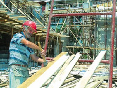 Μικρή μείωση στο κόστος κατασκευής κτιρίων