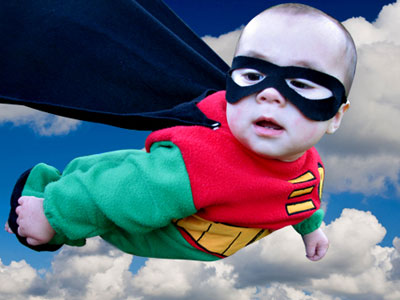 Ένας ήρωας… με πάνες!