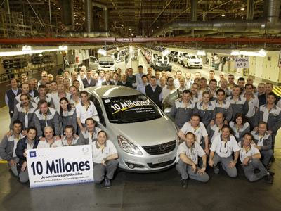 10.000.000 Opel από το εργοστάσιο της Zaragoza