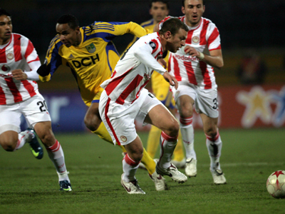 Έχασε στο Χάρκοβο ο Ολυμπιακός