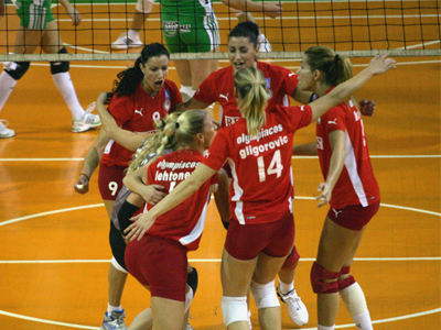 Νικητής ο Ολυμπιακός στο ντέρμπι του βόλεϊ γυναικών