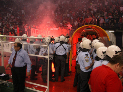 Αυξημένα μέτρα στον τελικό του ΟΑΚΑ