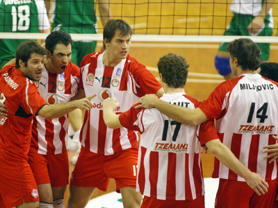 Στα «ερυθρόλευκα» το ντέρμπι του βόλεϊ