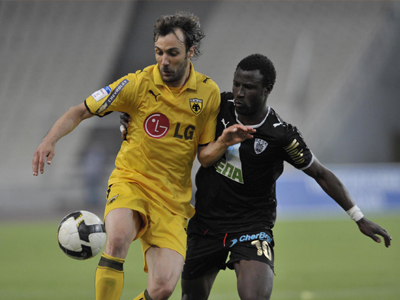 Παρών στη σημερινή προπόνηση του ΠΑΟΚ ο Bakayoko