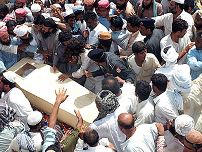 Έκρηξη σε κηδεία στο Πακιστάν