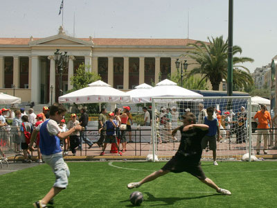 Ένα γήπεδο στην «καρδιά» της Αθήνας