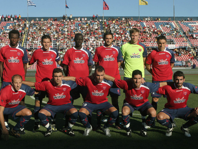 Ο Πανιώνιος κόντρα στη Νάπολι με φόντο το ΟΥΕΦΑ