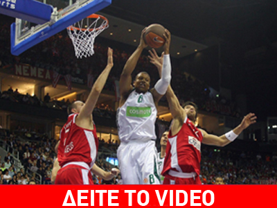 Νικητής στον ελληνικό ημιτελικό ο Παναθηναϊκός, 84-82 τον Ολυμπιακό