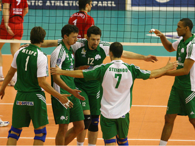 Στα ημιτελικά του Κυπέλλου βόλεϊ ο Παναθηναϊκός