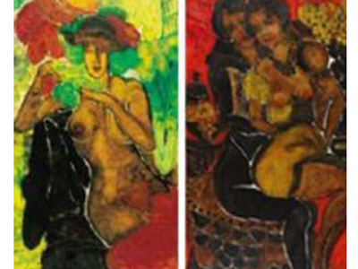 Έκθεση ζωγραφικής της Αλίς Τουρνικιώτη